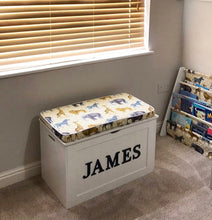 Load image into Gallery viewer, CHILDREN’S FABRIC SLING BOOKCASE - Choose from a range of fabrics.