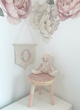 Load image into Gallery viewer, CHILDREN’S WOODEN STOOL (Liberty London fabric available)
