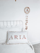 Load image into Gallery viewer, PERSONALISED VELVET POM POM CUSHION