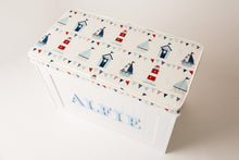 Load image into Gallery viewer, TOY BOX CUSHION - Choose from a range of fabrics.