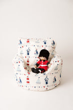 Load image into Gallery viewer, CHILDREN’S “SQUISHIE” CHAIR  - Choose from a range of fabrics.
