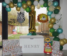 Load image into Gallery viewer, PERSONALISED TOY BOX - GREY LETTERS