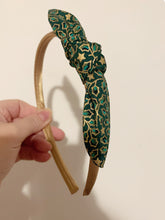 Load image into Gallery viewer, INITIAL BAG & BOW ALICE BAND BUNDLE - NEW XMAS & Liberty London fabric available