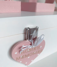 Load image into Gallery viewer, PERSONALISED MEMORY KEEPSAKE BOX - Pink