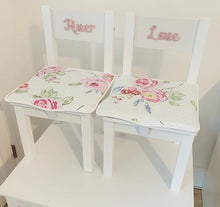 Load image into Gallery viewer, PERSONALISED CHILDREN’S TABLE & CHAIR SETS
