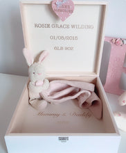 Load image into Gallery viewer, PERSONALISED MEMORY KEEPSAKE BOX - Pink