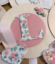Load image into Gallery viewer, LIBERTY LONDON INITIAL HAIR BOW HOLDER