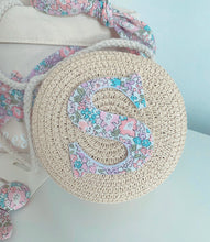 Load image into Gallery viewer, INITIAL BAG & BOW ALICE BAND BUNDLE - NEW XMAS & Liberty London fabric available