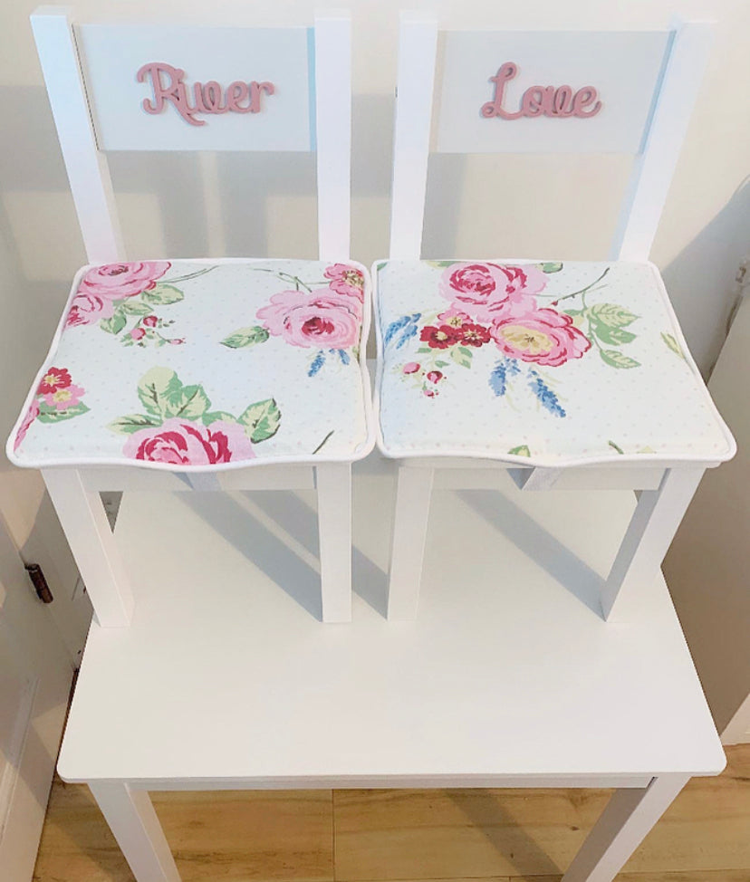 PERSONALISED CHILDREN’S TABLE & CHAIR SETS