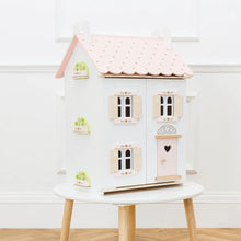 Load image into Gallery viewer, ROSE HEART WOODEN DOLL HOUSE