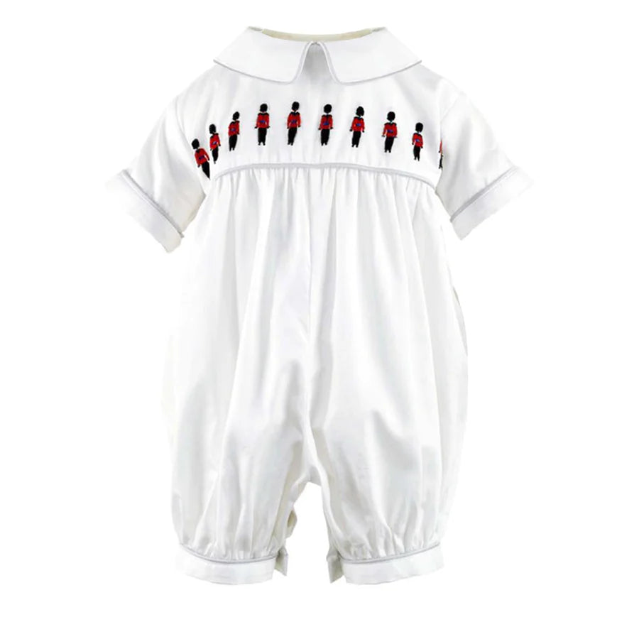SOLDIER EMBROIDERED BABYSUIT