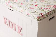 Load image into Gallery viewer, TOY BOX CUSHION - Choose from a range of fabrics.