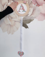 Load image into Gallery viewer, LIBERTY LONDON INITIAL HAIR BOW HOLDER
