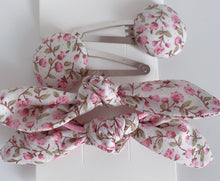 Load image into Gallery viewer, HAIR BOBBLE BOW &amp; CLIP SET (Liberty London fabric available)
