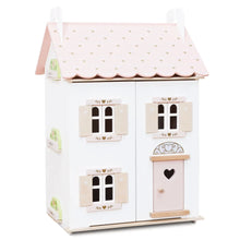 Load image into Gallery viewer, ROSE HEART WOODEN DOLL HOUSE
